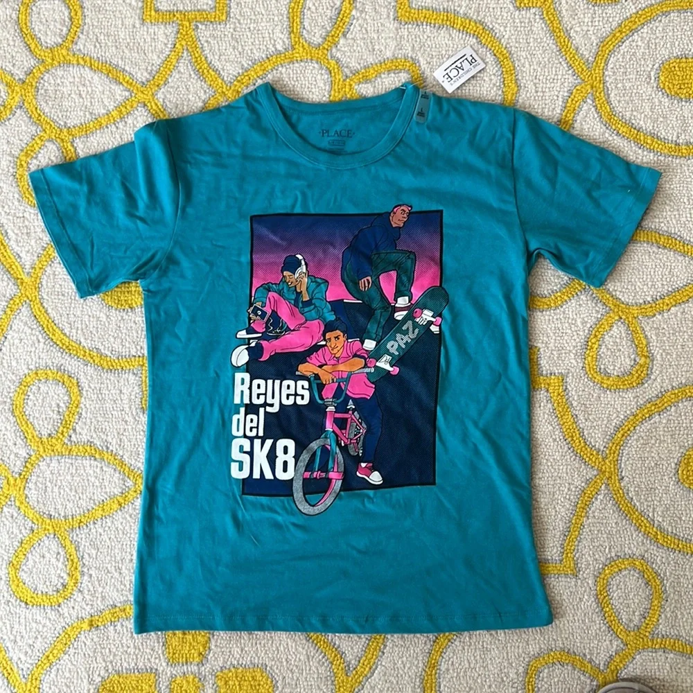 NWT The Children’s Place SS Shirt. Sz L 10/12